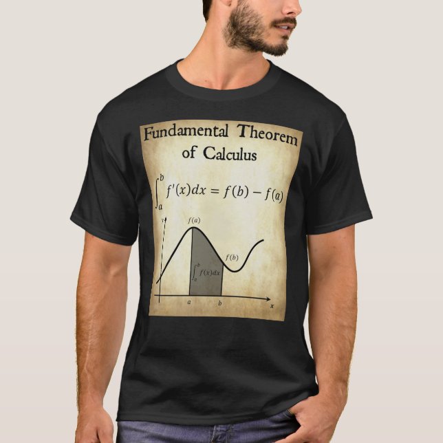 T-shirt Théorème Fondamental Du Calcul (Devant)