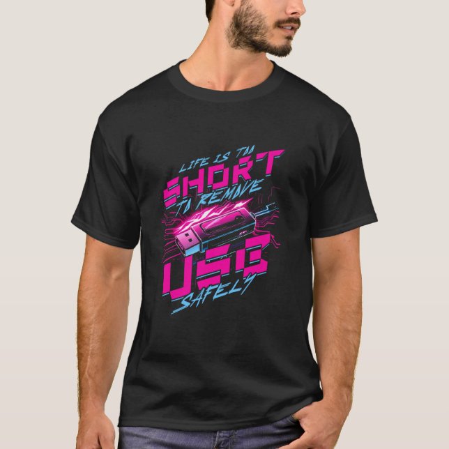 T-shirt Théoricien de l'informatique (Devant)