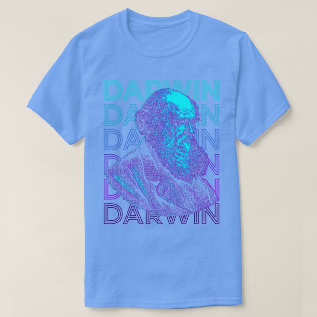 T-shirt Théorie de l'évolution de Charles Darwin Cadeau ré (Design devant)