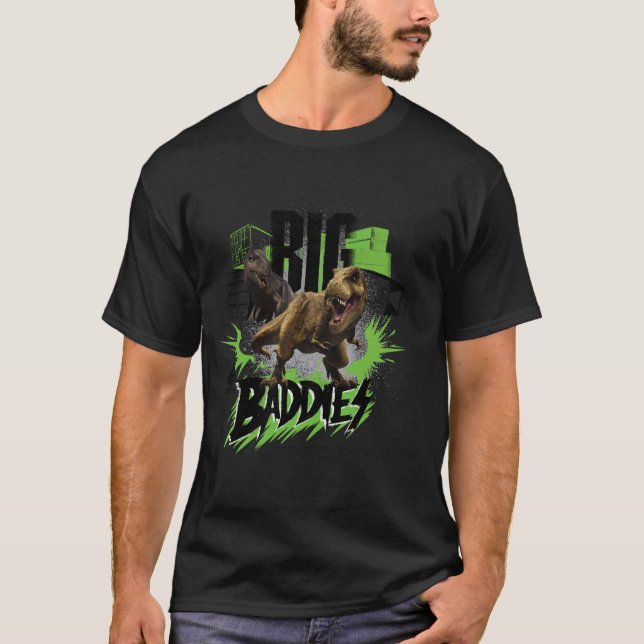 T-shirt Théorie du Chaos du Monde Jurassique Big Baddies (Devant)