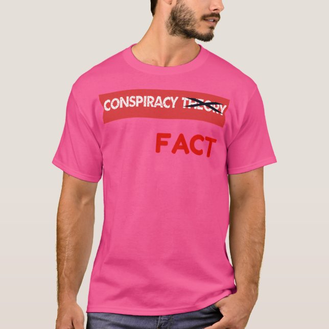 T-shirt Théorie du complot X Exact (Devant)
