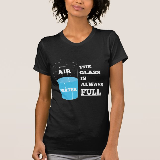T-shirt Théorie en verre (Devant)