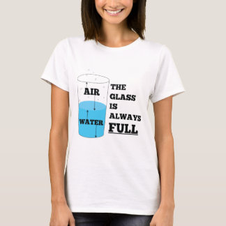 T-shirt Théorie en verre