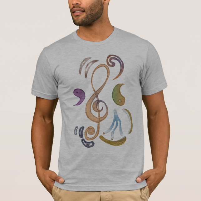 T-shirt théorie mélangée (Devant)