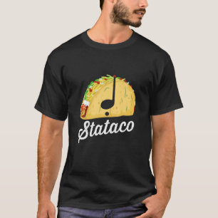 T-shirt Théorie Taco Staccato Stataco Drôle Musique Rythme