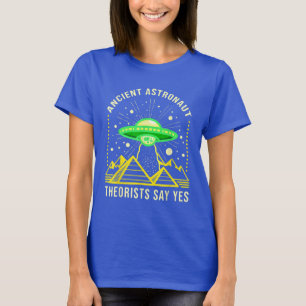 T-shirt Théoristes des astronautes anciens disent oui Théo