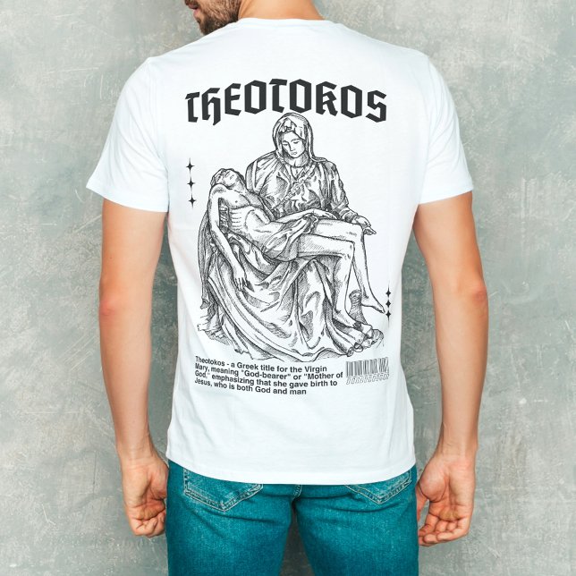T-shirt "Theotokos" Marie, foi chrétienne (Créateur téléchargé)