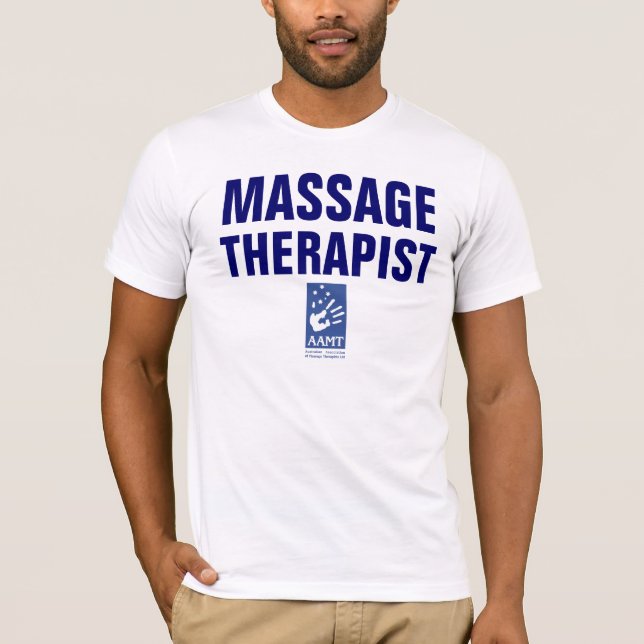 T-shirt Thérapeute de massage (Devant)