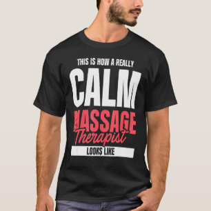 T-shirt Thérapeute de massage
