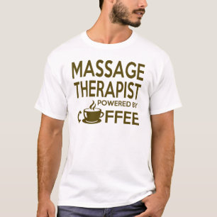 T-SHIRT THÉRAPEUTE DE MASSAGE ACTIONNÉ PAR LE CAFÉ