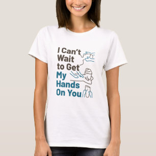 T-shirt Thérapeute de Massage Ne Peut Pas Attendre de Vous