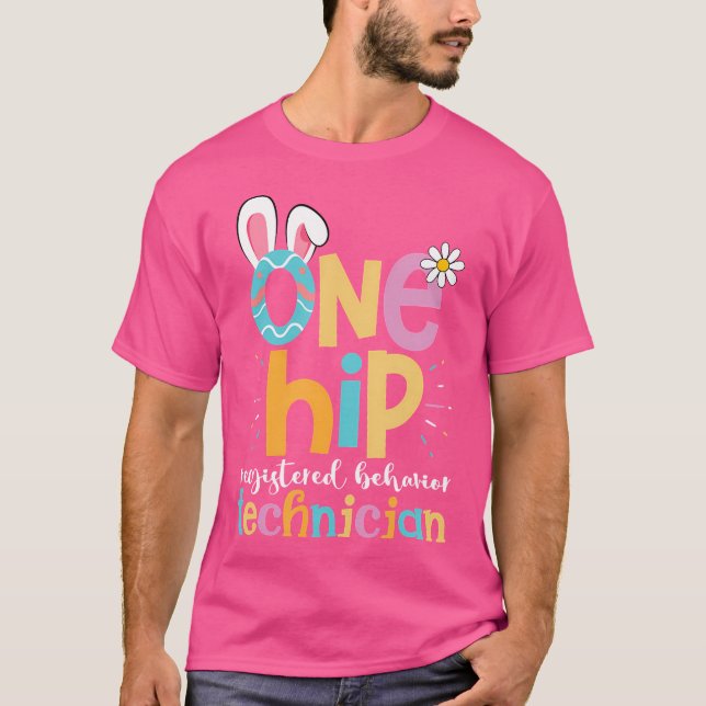 T-shirt Thérapeute de Pâques Aba Analyste du Comportement  (Devant)