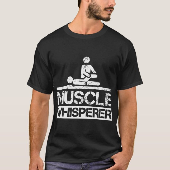 T-shirt Thérapeute physique PT Muse des muscles (Devant)