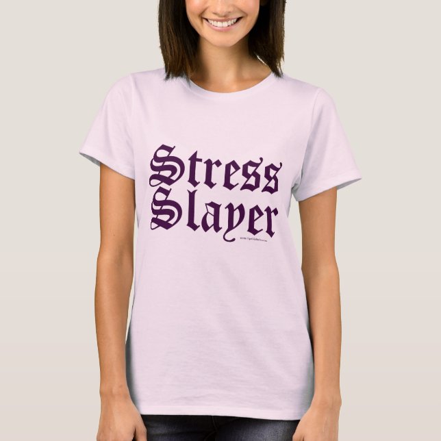 T-shirt Thérapeute pour le massage de stress amusant LMT (Devant)