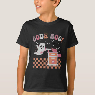 T-shirt Thérapeute respiratoire Code Halloween Boo Éffraya