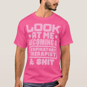 T-shirt Thérapeute respiratoire Diplôme 1