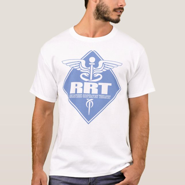 T-shirt Thérapeute respiratoire homologuée RRT (Devant)