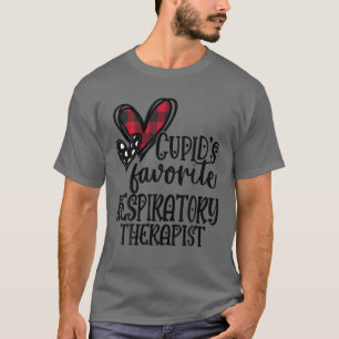 T-shirt Thérapeute respiratoire préférée de Cupid - RT Val