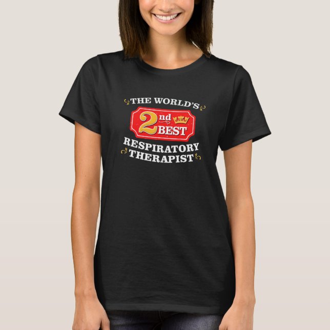 T-shirt Thérapeute Respiratoire Rt Appréciation Travail Pl (Devant)