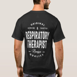 T-shirt Thérapeute respiratoire Titre du poste Cadeau