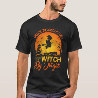 T-shirt Thérapeute vintage De La Parole Par Sorcière De Jo