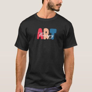 T-shirt Thérapeutique Art Psychologie Santé mentale Hommes