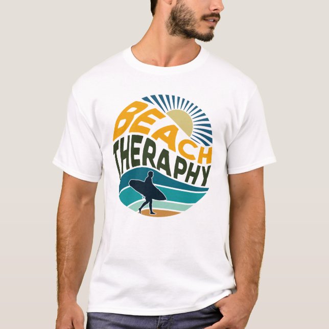 T-shirt Theraphie de plage (Devant)
