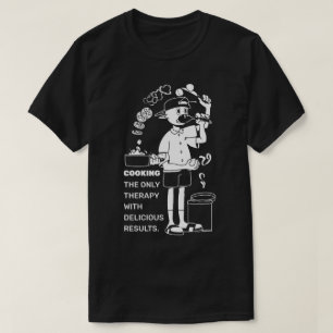 T-shirt Thérapie avec des résultats délicieux