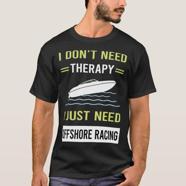 T-shirt Thérapie Courses Offshore (Devant)