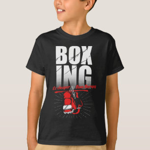 T-shirt Thérapie de boxe Kickboxing Boxeur