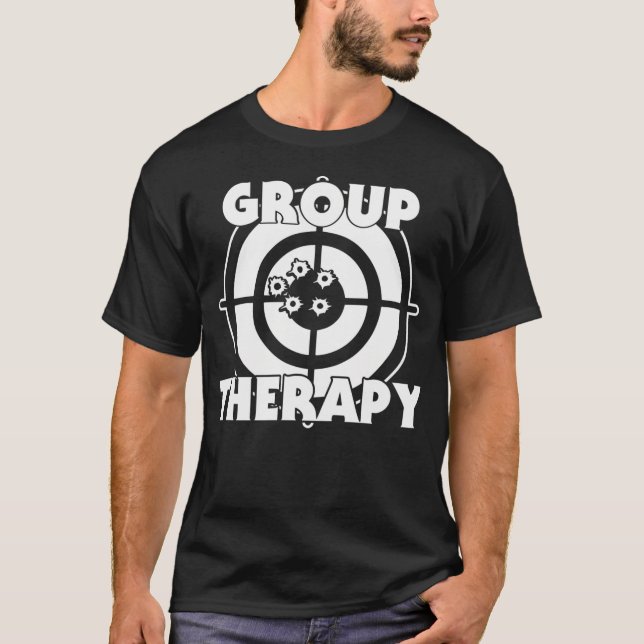 T-shirt Thérapie de groupe (Devant)