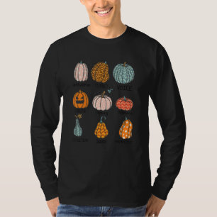 T-shirt Thérapie de la parole citrouille SLP thérapeute de