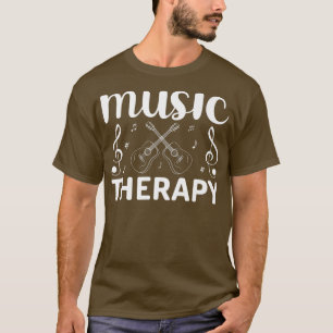 T-shirt Thérapie musicale Musique musicale 1987