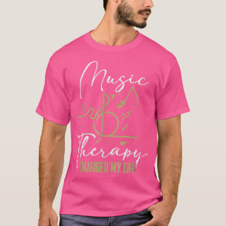 T-shirt Thérapie musicale Patient Arts créatifs Psychothér