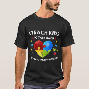 T-shirt Thérapie orthophonique Parler Sensibilisation auti