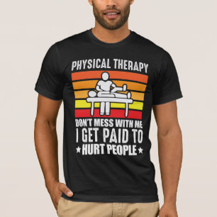 T-shirt Thérapie physique Assistant de massage physiologiq