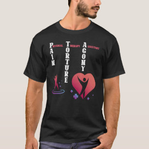 T-shirt Thérapie physique Assistant Thérapie de la douleur