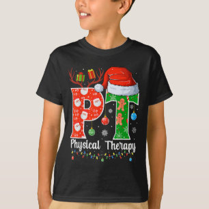 T-shirt Thérapie physique de Noël Thérapie physique de Noë