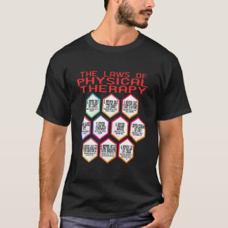T-shirt Thérapie Physique Les Lois De La Physique Et De La