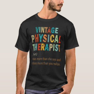 T-shirt Thérapie physique Massage Thérapeute Définition Vi