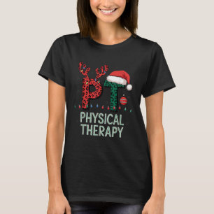 T-shirt Thérapie physique Noël Thérapeute de papi de Noël