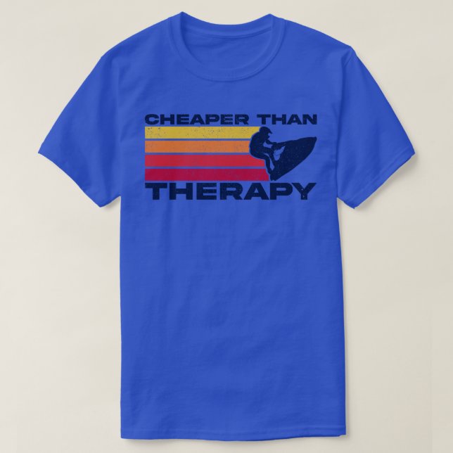 T-shirt Thérapie pour Jet Ski Lover V2 (Design devant)