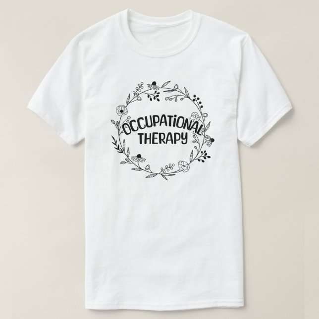 T-shirt Thérapie professionnelle OT (Design devant)