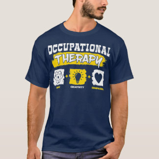 T-shirt Thérapie professionnelle OT Thérapiste Mois Premiu