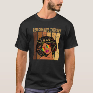 T-shirt Thérapie réparatrice Afro Africaine Femmes Histo N
