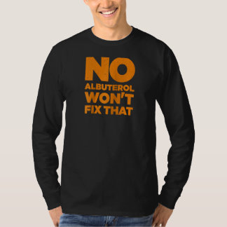 T-shirt Thérapie respiratoire amusante Hommes Femmes Soins