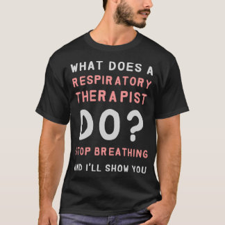 T-shirt Thérapie Respiratoire W Fait Un Thérapiste Respira