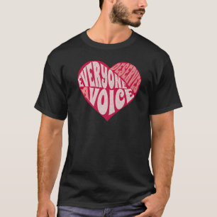T-shirt Thérapie vocale SLP Thérapiste Valentine's Day Hea