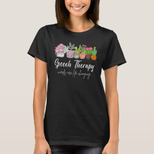 T-shirt Thérapie vocale SLP Voix Pathologie mignonne