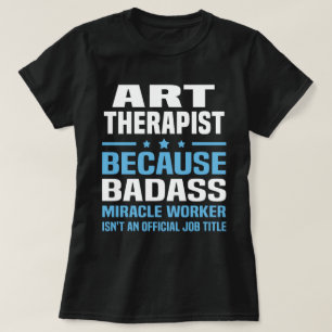 T-shirt Thérapiste artistique